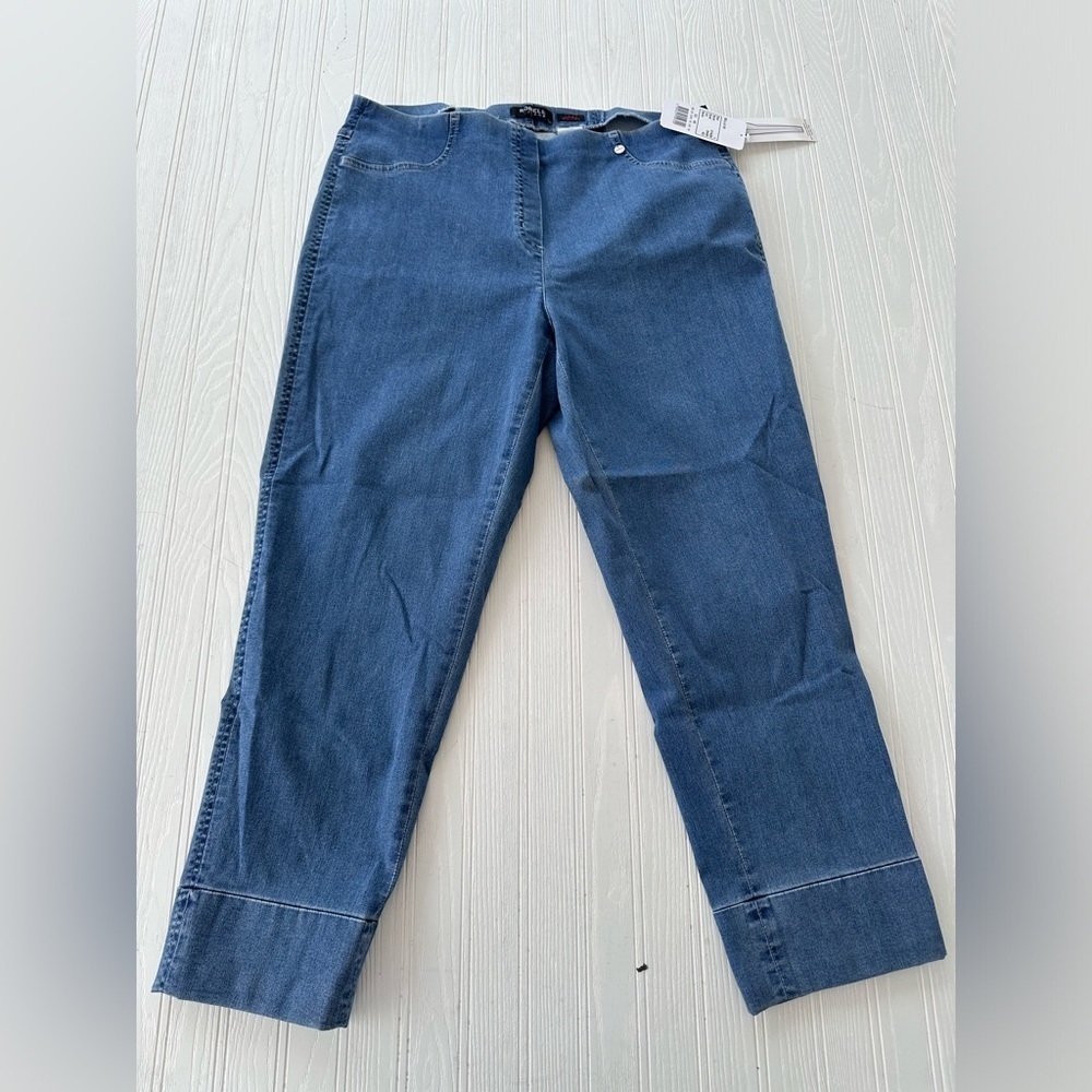 Robell Bella Denim 7/8‎ Trousers Size 16,22